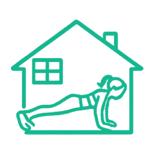 Icon Frauenfitness zu Hause bei dir